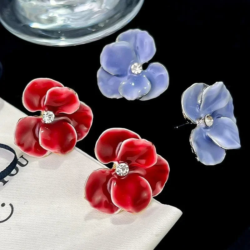 Crystal Blossom Studs – Fleuris™