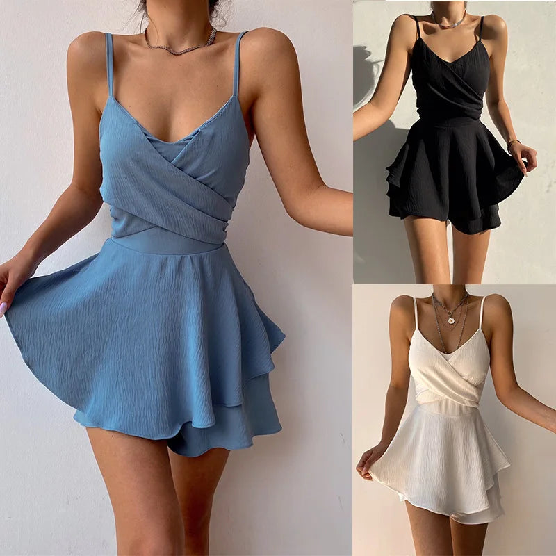 Ruffle Charm Playsuit – Nayeli™