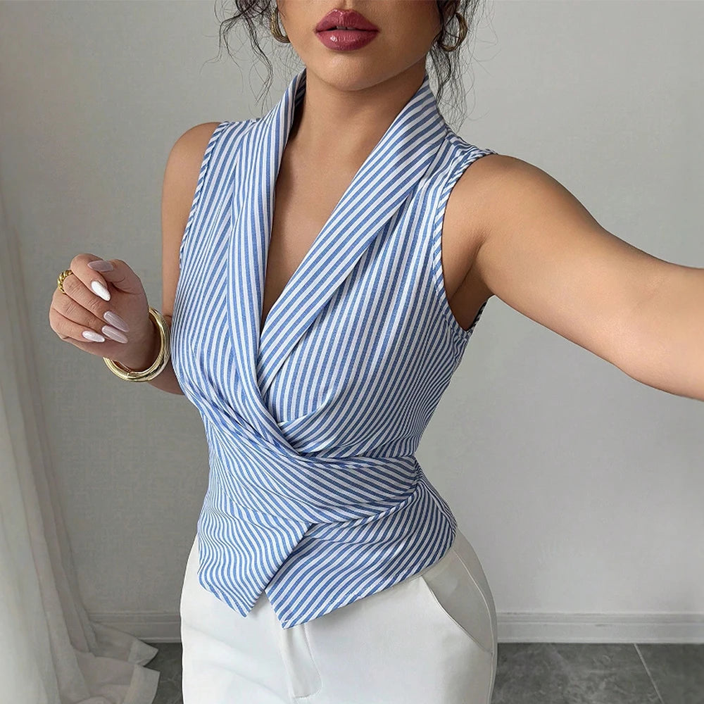 Lace-Up Charm Top – Selene™
