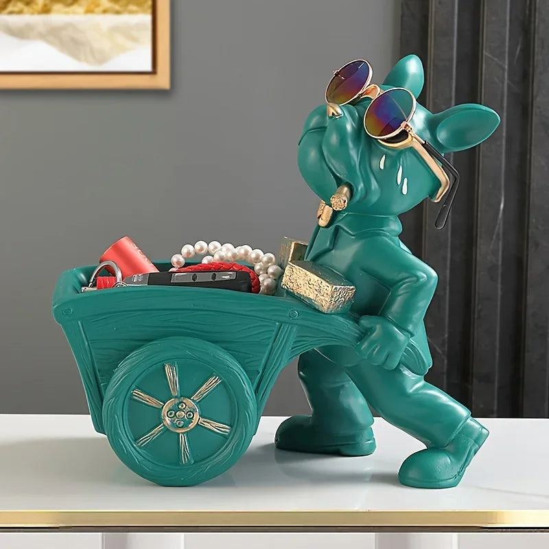 Frenchie Artisan Figurine – HomeSoul™