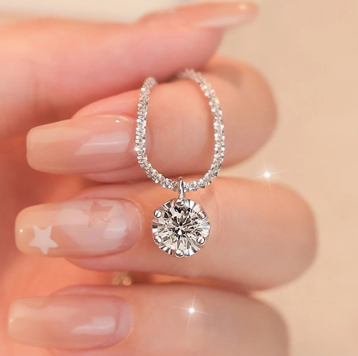 Moissanite Pendant Necklace – Caeli™