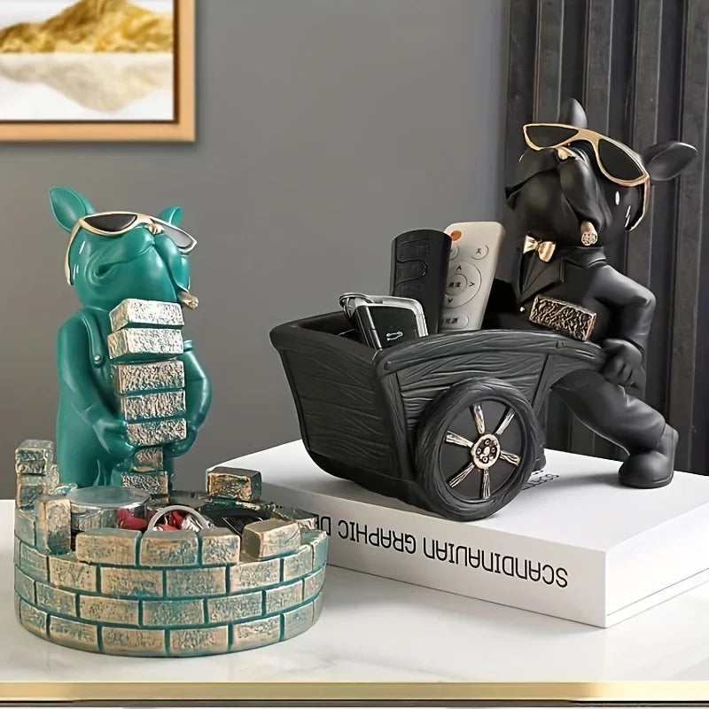 Frenchie Artisan Figurine – HomeSoul™