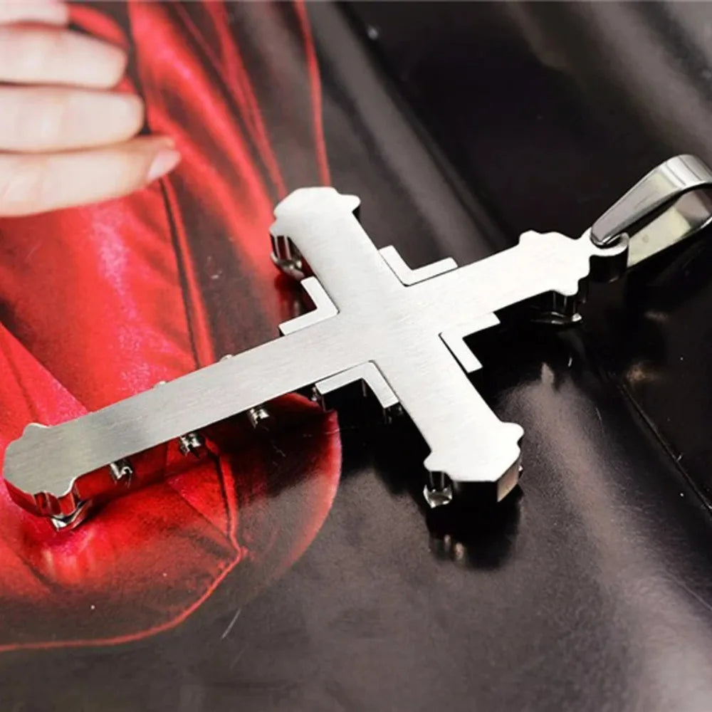 Crystal Cross Pendant – TrinityGlow™