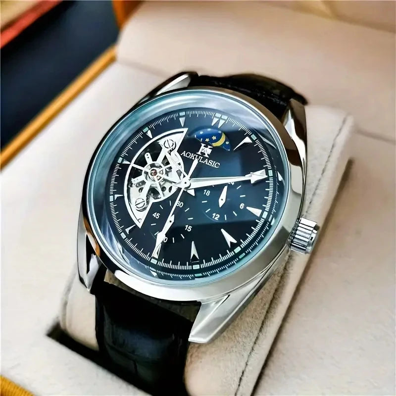 Men’s Automatic Mechanical Watch – LunarSphere™