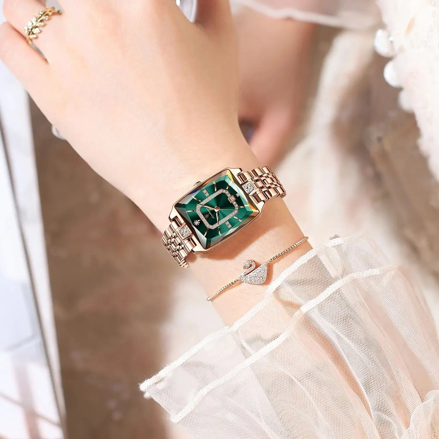 Luxury Ladies Quartz Watch – Poedagar Elegance™
