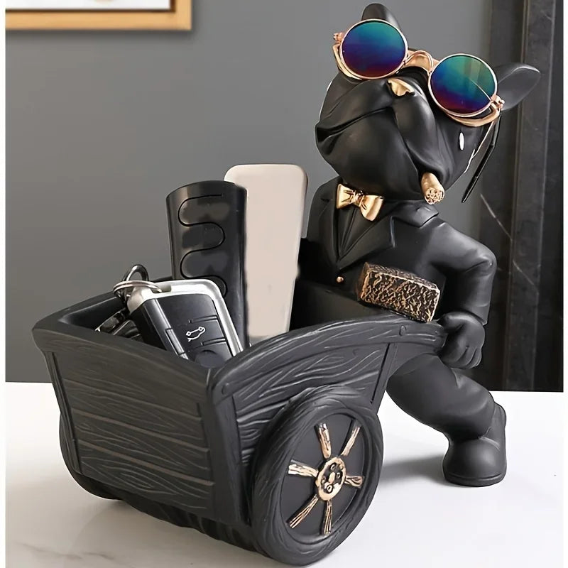 Frenchie Artisan Figurine – HomeSoul™